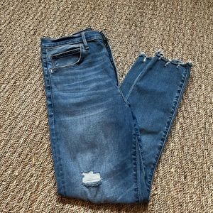 Abercrombie ultra high rise super skinny jean